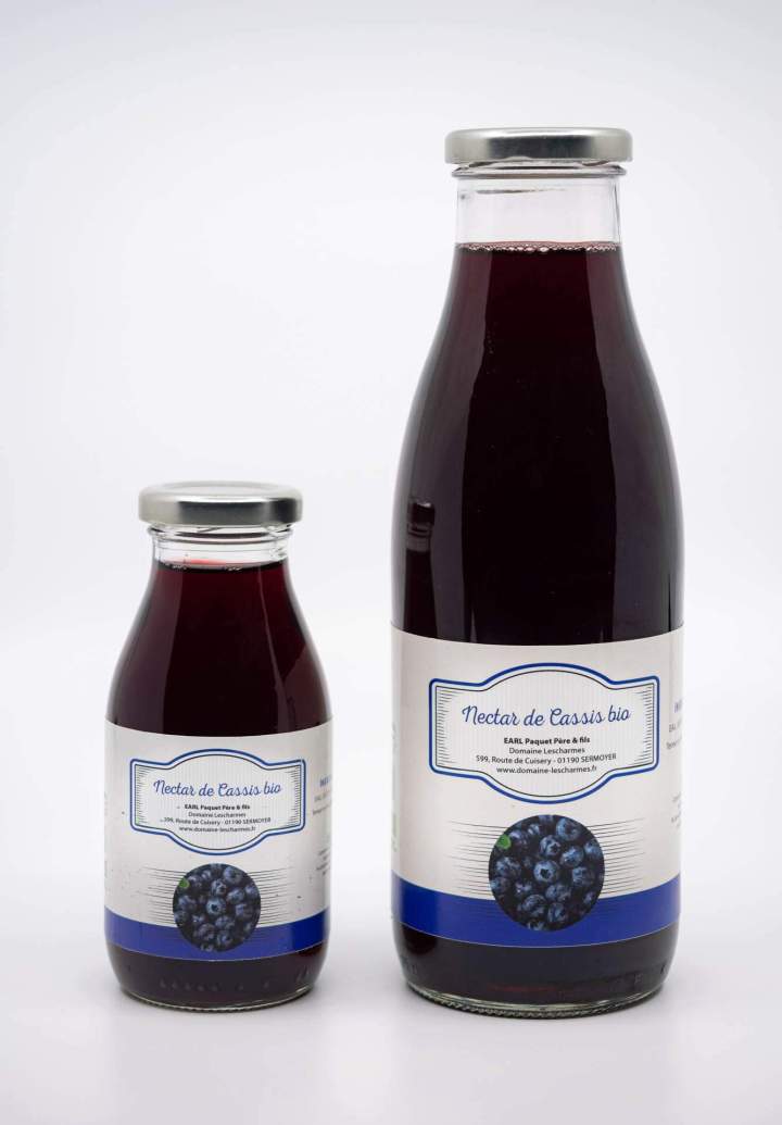 Nectar de cassis naturel Sermoyer