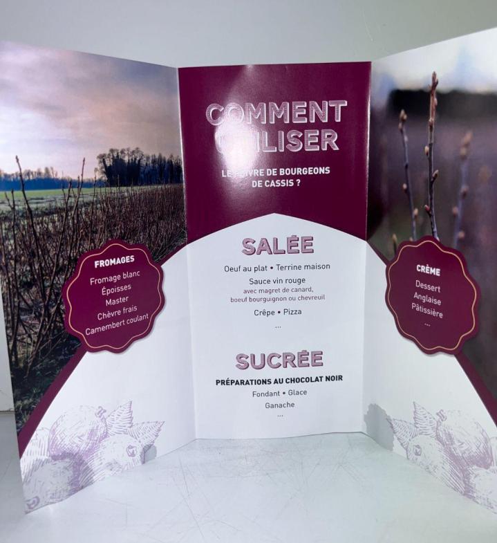 Production et vente de poivres de bourgeon de cassis Sermoyer