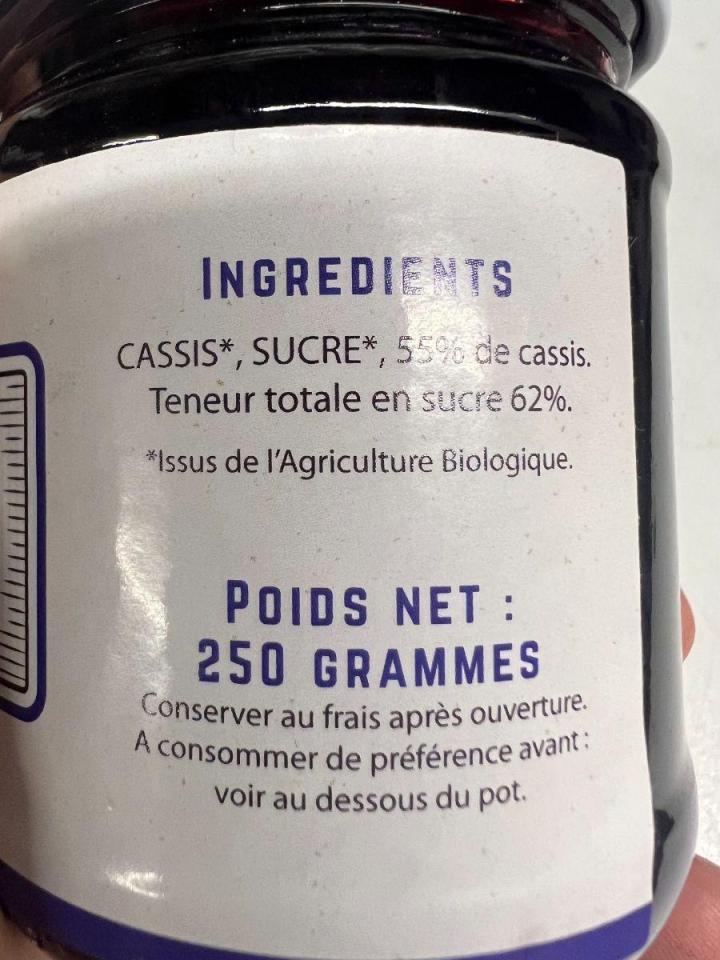 Production et vente de confitures à Sermoyer